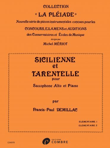 cubierta Sicilienne et tarentelle Combre