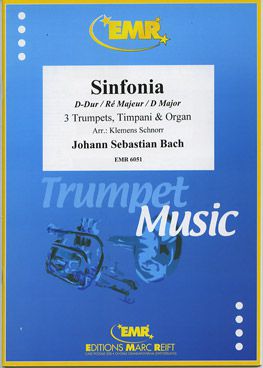 cubierta Sinfonia D-Dur Bwv 29 / 1 Marc Reift