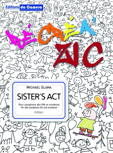 cubierta Sistrer'Act pour saxophone et trombone DA CAMERA