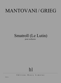 cubierta Smatroll (Le Lutin) de Edvard Grieg Editions Henry Lemoine
