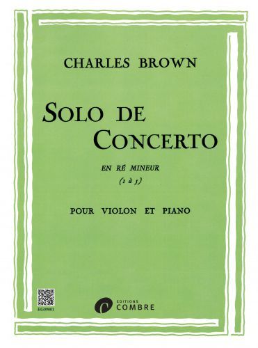 cubierta Solo de concerto en R min. Combre