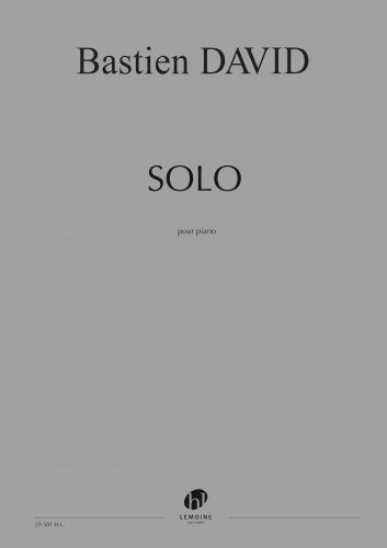 cubierta Solo Editions Henry Lemoine