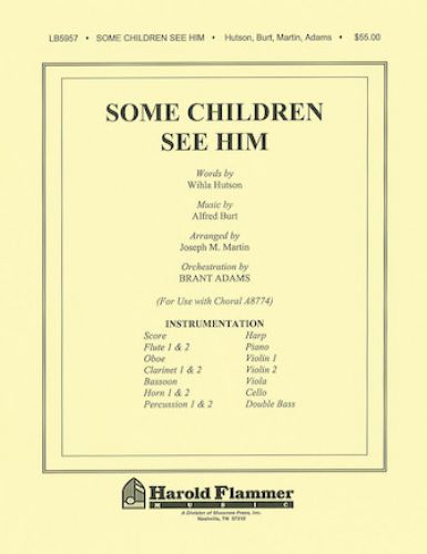 cubierta Some Children See Him Shawnee Press