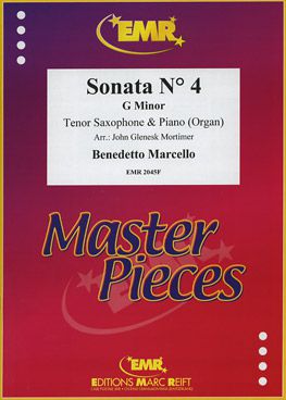 cubierta Sonata N�4 In G Minor Marc Reift