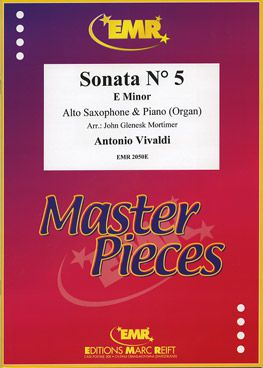 cubierta Sonata N5 In E Minor Marc Reift