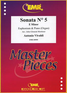 cubierta Sonata N5 In E Minor Marc Reift