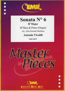 cubierta Sonata N6 In Bb Major Marc Reift
