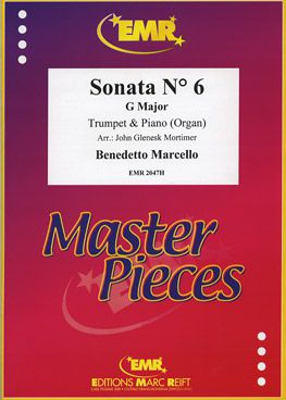 cubierta Sonata N6 In G Major Marc Reift