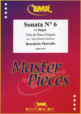 cubierta Sonata N6 In G Major Marc Reift