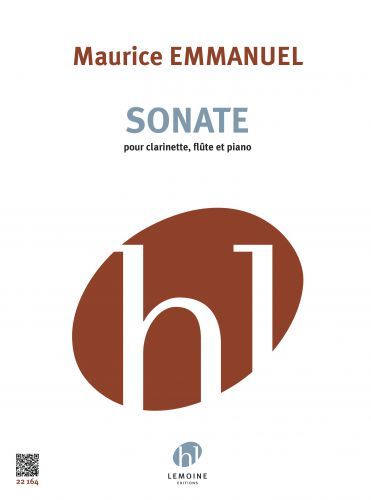 cubierta Sonate Editions Henry Lemoine
