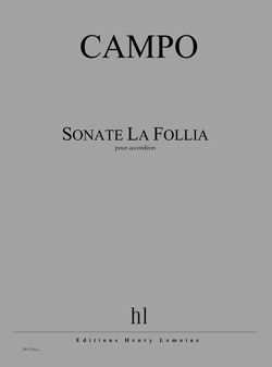 cubierta Sonate La Follia Editions Henry Lemoine