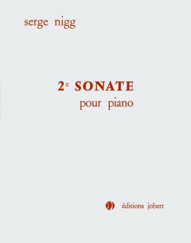 cubierta Sonate n�2 pour piano Jobert