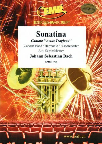 cubierta Sonatina Cantata Actus Tragicus Marschformat / Petit format / Card Size Marc Reift