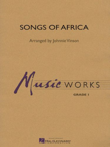 cubierta Songs of Africa Hal Leonard