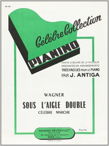 cubierta Sous l'Aigle double - Pianino 125 Delrieu