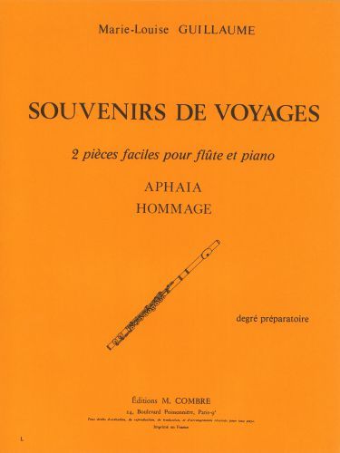 cubierta Souvenirs de voyages Combre