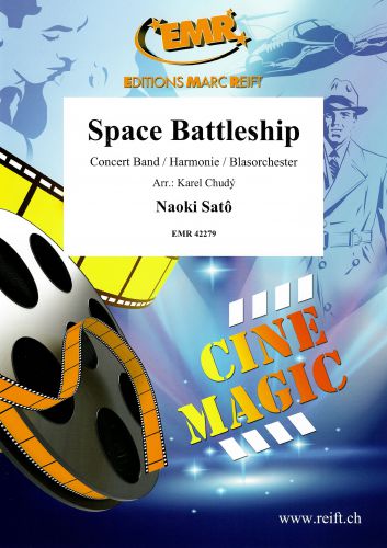 cubierta Space Battleship Marc Reift