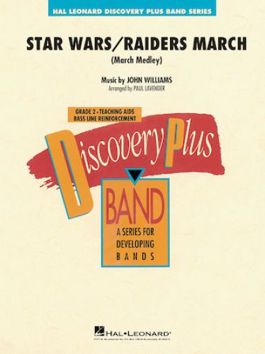 cubierta Star Wars/Raiders March Hal Leonard
