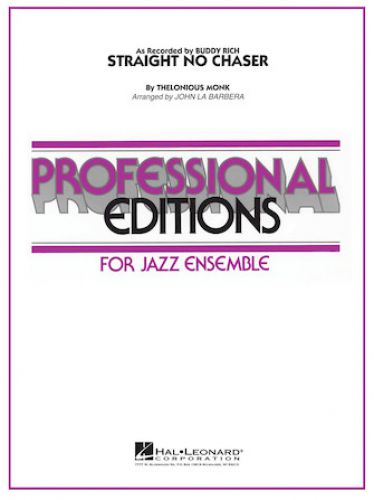 cubierta Straight, no Chaser Hal Leonard