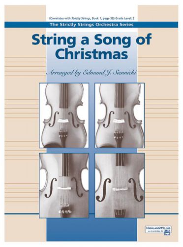 cubierta String a Song of Christmas ALFRED