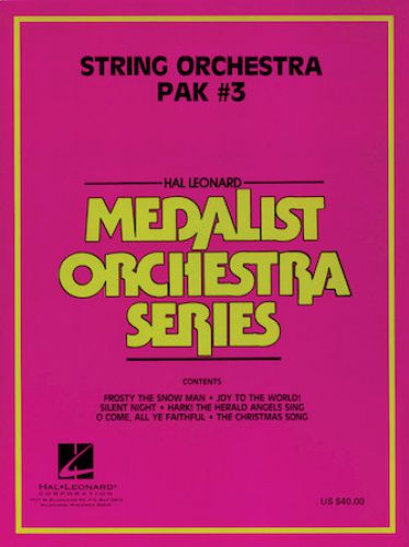 cubierta String Orchestra Pak #3 Hal Leonard