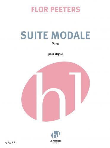 cubierta Suite Modale Op.43 Editions Henry Lemoine
