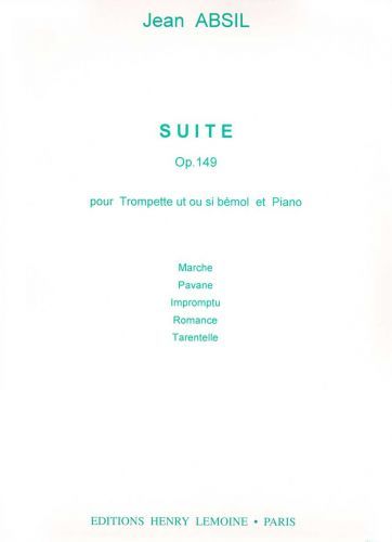 cubierta Suite Op.149 Editions Henry Lemoine