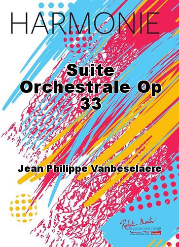 cubierta Suite Orchestrale Op 33 Robert Martin