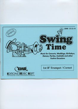 cubierta Swing Time (1st Bb Trumpet/Cornet) Marc Reift