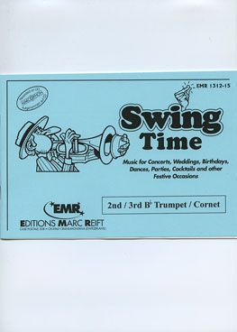 cubierta Swing Time (2nd/3rd Bb Trumpet/Cornet) Marc Reift