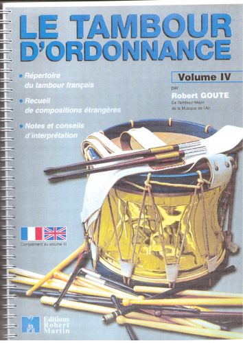 cubierta Tambour d'Ordonnance, Vol. IV Robert Martin