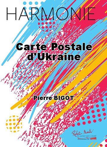 cubierta Tarjeta postal de Ucrania Robert Martin