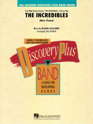 cubierta The Incredibles (Main Theme) Hal Leonard
