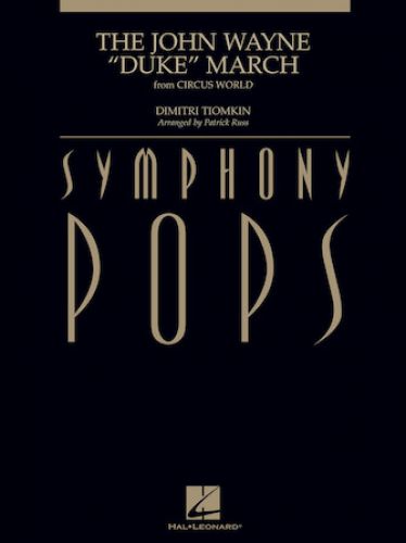 cubierta The John Wayne Duke March Hal Leonard