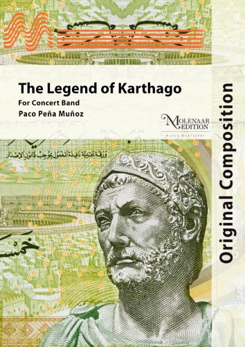 cubierta The Legend of Karthago Molenaar