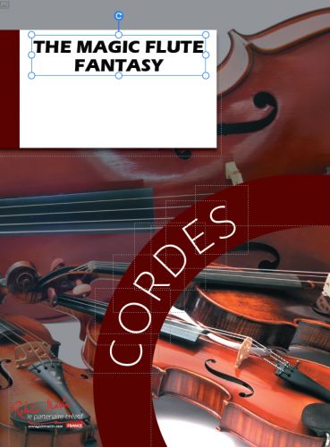 cubierta THE MAGIC FLUTE FANTASY   pour flte et orch. symphonique ( location ) Editions Robert Martin