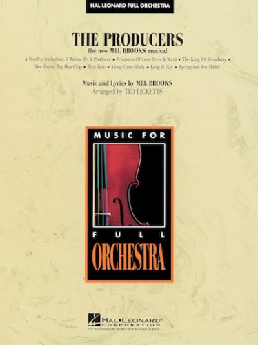 cubierta The Producers Hal Leonard