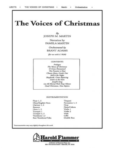 cubierta The Voices of Christmas Shawnee Press