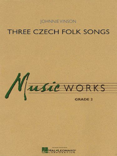 cubierta Three Czech Folk Songs Hal Leonard