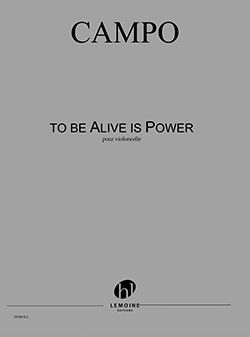 cubierta To be Alive is Power Editions Henry Lemoine