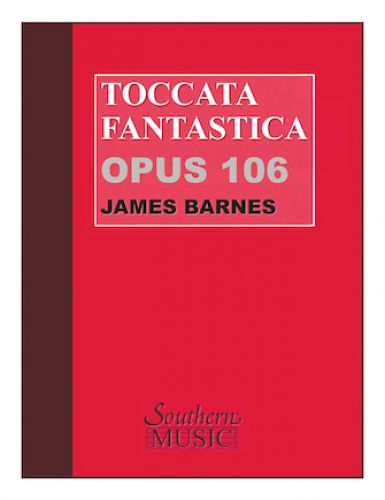 cubierta Toccata Fantastica Southern Music Company