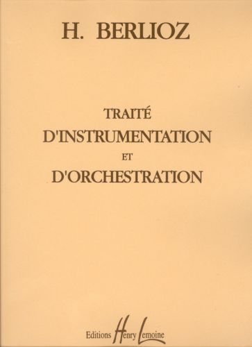 cubierta Trait d'instrumentation et d'orchestration Editions Henry Lemoine
