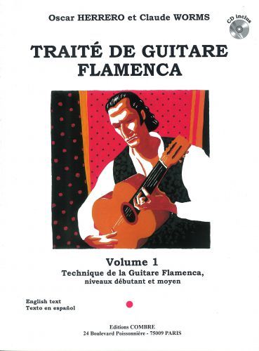 cubierta Trait guitare flamenca Vol.1 - Technique de la guitare flamenca Combre