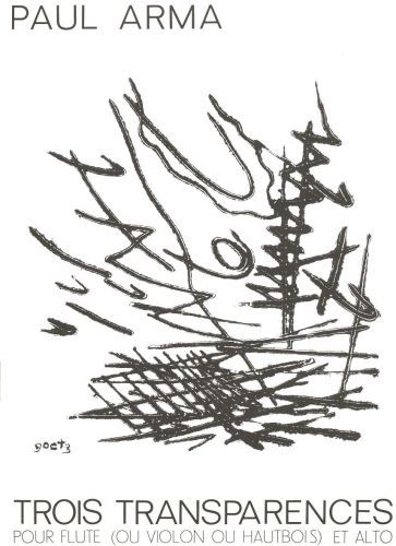 cubierta Transparences (7) Editions Henry Lemoine