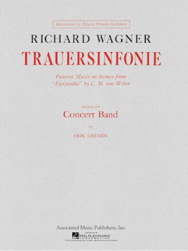 cubierta Trauersinfonie Schirmer