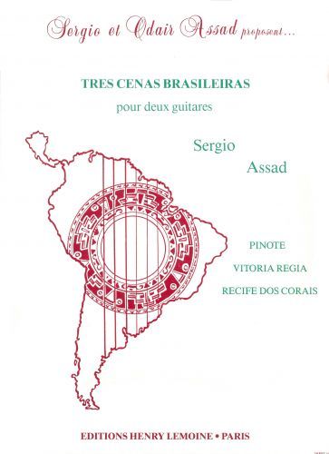 cubierta Tres Cenas Brasileiras Editions Henry Lemoine