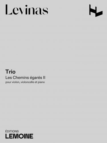 cubierta Trio - Les Chemins gars II Editions Henry Lemoine
