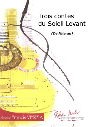 cubierta Trois Contes du Soleil Levant Editions Robert Martin