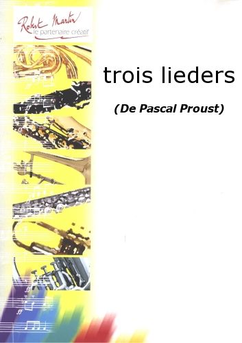 cubierta Trois Lieders Robert Martin