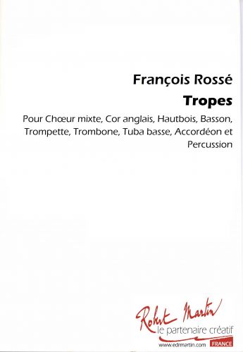 cubierta Tropes Editions Robert Martin